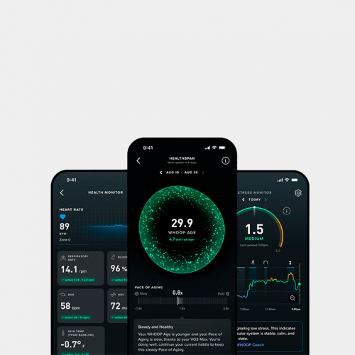 Фитнес браслет Whoop 5.0 Peak Black + Подписка