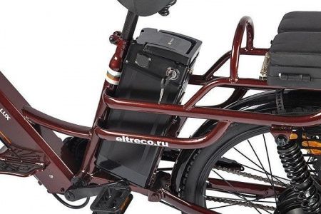 Велогибрид GREEN CITY e-ALFA LUX черный