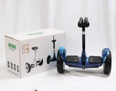 Мини-сигвей MiniRobot Mini Космос голубой