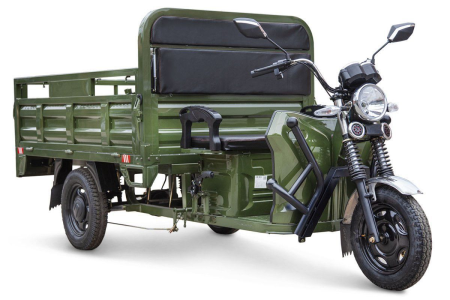 Электротрицикл Rutrike D4 Next 1800 60V1200W зеленый