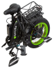 Электровелосипед Syccyba H2 (F11) DUAL 23AH зеленый