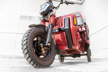 Грузовой электротрицикл Rutrike Антей PRO 1500 красный