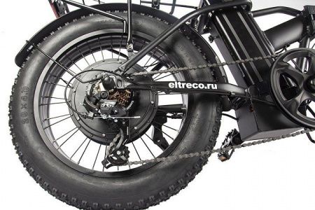 Электровелосипед Eltreco MULTIWATT NEW хаки