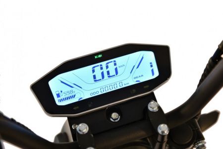 Электроскутер WHITE SIBERIA Pro 2500W черный