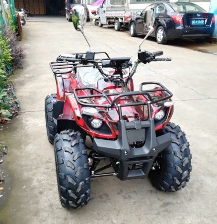 Квадроцикл GreenCamel Атакама T120 (48V 800W R8 Цепной привод) Армейский-красный
