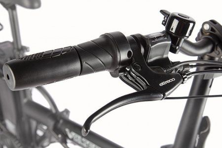 Велогибрид VOLTECO CYBER черно-оранжевый