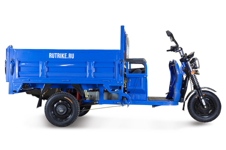 Грузовой электротрицикл Rutrike D5 1700 темно-синий