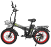 Электровелосипед SYCCYBA H1 (F10) DUAL 23AH красный