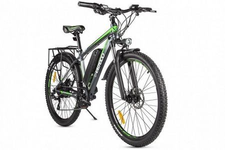 Велогибрид Eltreco XT 850 new серо-зеленый