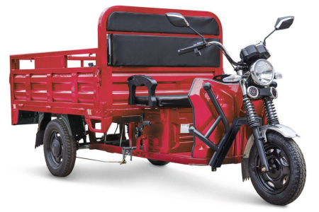 Электротрицикл Rutrike D4 Next 1800 60V1200W красный
