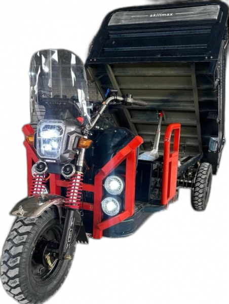 Грузовой электротрицикл VOLTOR D5 гидравлика 1800 (72V 68Ah)