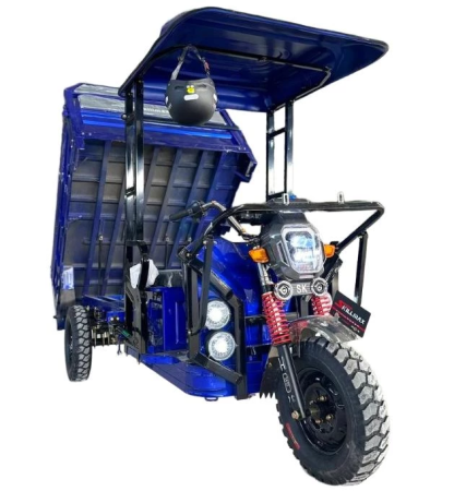 Электротрицикл грузовой ASL D4 CAB 1800 72V 68Ah