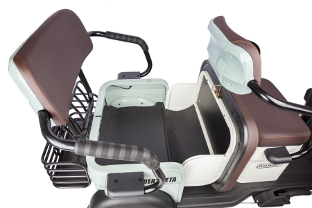 Электротрицикл Rutrike Gelbert Beta 48V/60V 800Вт зелено-белый